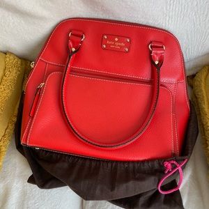 Kate Spade Handbag Red